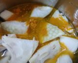 A picture of step 4 of Kathal butter masala.