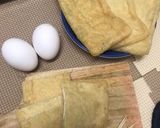 Foto langkah ke 2 dari resep Tamago Kinchaku Kuah Bakso.