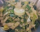 Une image de l'étape 1 de Risotto aux poireaux au Cook Expert.