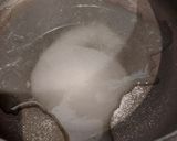 Une image de l'étape 1 de Tarte panna cotta au thé et framboises litchis.