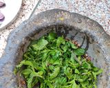 A picture of step 2 of Anardana Chutney🥗.