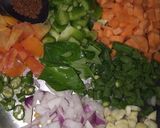 A picture of step 2 of Wheat daliya Upma.