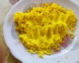 A picture of step 3 of Kesar bati.
