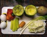 Foto del paso 1 de la receta: Revuelto de verduras