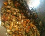 A picture of step 1 of Preserved Lemon Chicken Moroccan influenced.