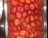 A picture of step 8 of Strawberry Poke Cake😍.