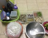 รูปขั้นตอนการทำที่ 3 ของ ยำขนมจีน