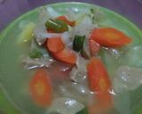 Foto langkah ke 4 dari resep Sayur sop baso.