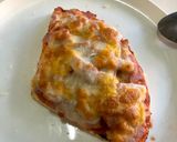 รูปขั้นตอนการทำที่ 5 ของ Pizza Ham Cheese โดย Air Fryer