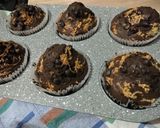 Foto langkah ke 5 dari resep Muffin Nutella no mixer.