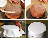 Foto del paso 2 de la receta: Tarta fondant para Halloween paso a paso