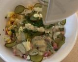 Foto del paso 7 de la receta: Ensalada de garbanzos con lacón