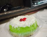 Foto langkah ke 8 dari resep Bolu Kukus Susu Pandan Keju.