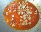 Foto langkah ke 3 dari resep Cumi tahu kuah pedas.
