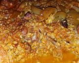 Húsos káposzta árpagyönggyel és bőrkével, Pataky tálban recept fázis 4 fotója