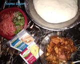 A picture of step 2 of Chicken cheese paratha😍.