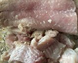 A picture of step 1 of Chả cá Lã Vọng.