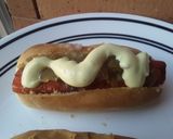 Foto del paso 8 de la receta: Mini hot dogs saludables🌭🥕🌶🥑🌰🍅🧀