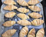 Virslis mini kifli recept fázis 7 fotója