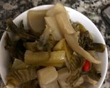 Hình bước làm 2 của món Cá om dưa
