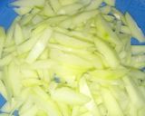 Foto langkah ke 1 dari resep Tumis pepaya muda.