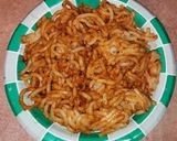 A picture of step 5 of Mike's Sweet & Spicy Firecracker Shrimp & Noodles.