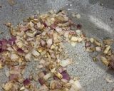 A picture of step 3 of Chicken pot pasta.