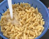 A picture of step 2 of Shrimp Macaroni Pie.