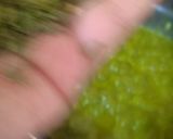 A picture of step 6 of Methi chaman.