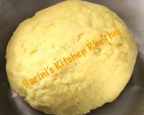 A picture of step 2 of Til ka pooran poli.