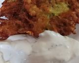 Vegyes zöldséges sajtos tócsni kapros mártogatóssal recept fázis 5 fotója