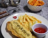 Foto langkah ke 5 dari resep Fish & Chips w/ Tartar Mayo.