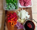 Foto langkah ke 1 dari resep Tumis Buncis Daging Giling.