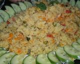 A picture of step 14 of Khichri veg pulao😋.
