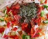 Φωτογραφία βήματος 2 της συνταγής 🥗 Σαλάτα Coleslaw με καρύδια ζαμπόν & σος γιαούρτι