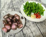 蔥苔炒臘肉的食譜步驟2照片