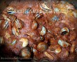 Foto del paso 3 de la receta Caracoles con salsa de tomate e ibéricos