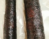 Hình bước làm 1 của món Kim bap chiên xù