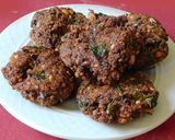A picture of step 4 of Pancha vada.
