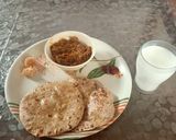 રીંગણ ભરથું અને રોટલા (Ringan Bharthu recipe in Gujarati) રેસીપી સ્ટેપ6ફોટો