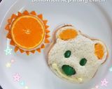 Hình bước làm 3 của món Sandwich kẹp trứng chiên