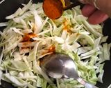 पत्ता गोभी की सूखी सब्जी रेसिपी चरण 2 फोटो