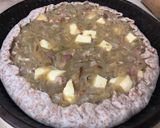 Foto del paso 3 de la receta: Tarta de cebolla y panceta con masa integral
