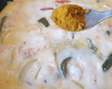 Foto del paso 5 de la receta: Tallarines con yogur, coco y curry