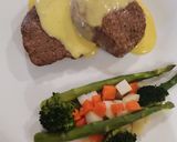 Foto del paso 20 de la receta: Medallones de res sellados con salsa holandesa y verduras al vapor