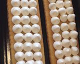 Une image de l'étape 8 de Biscuit madeleine et reines Claude.