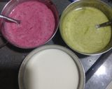 A picture of step 3 of Instant Multicolor Suji Dhokla(rava dhokla).