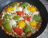 મલ્ટી ગ્રેઈન ભાખરી પિઝા (multi grain bhakhri pizza recipe in Gujarati) રેસીપી સ્ટેપ4ફોટો