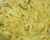 A picture of step 3 of Simple sauteed cabbage #authormarathon.