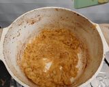 A picture of step 5 of Caramelized onions.